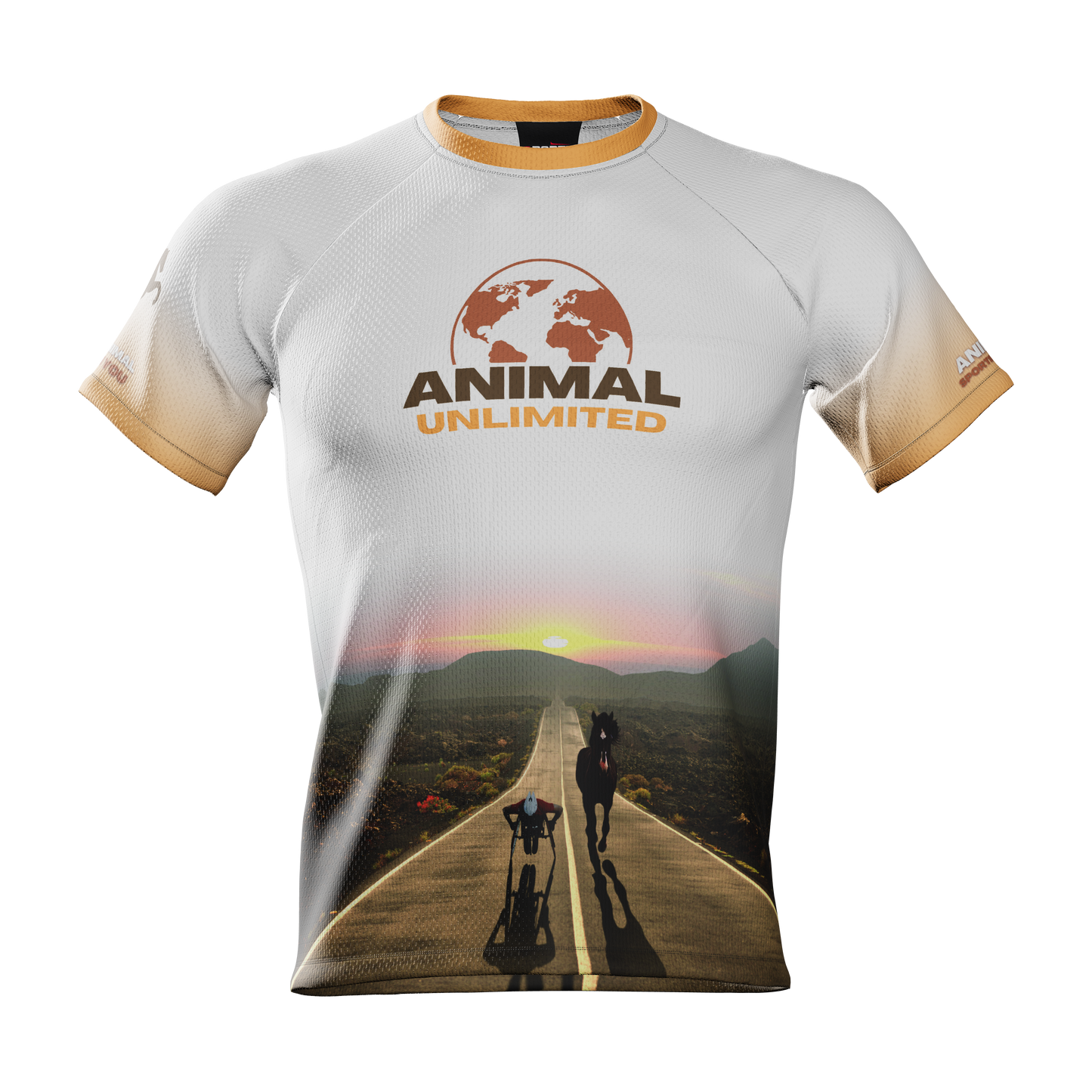 Camiseta técnica manga corta unisex - HORSE