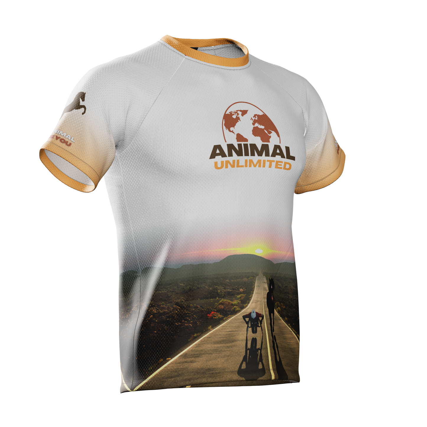 Camiseta técnica manga corta unisex - HORSE
