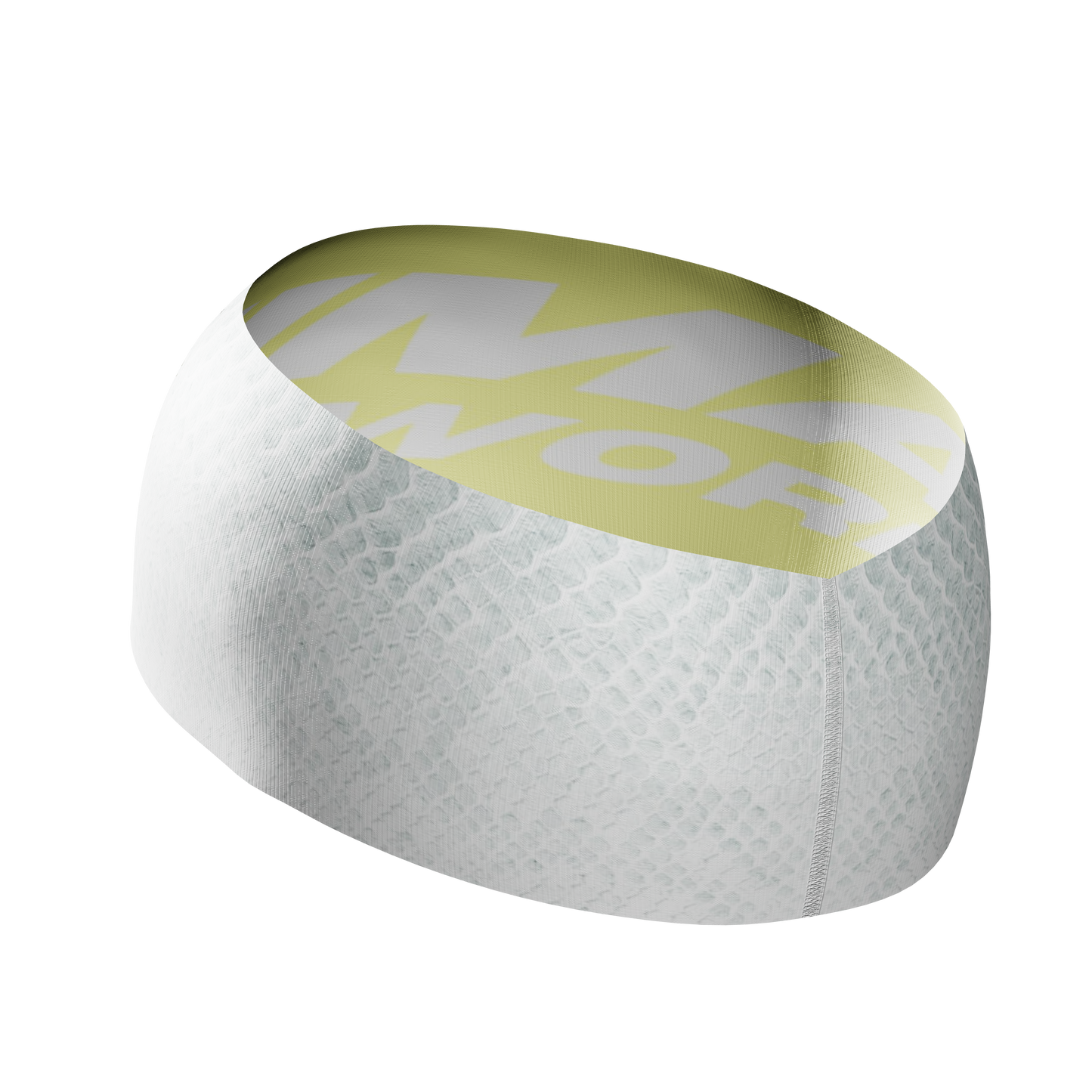 Reversible elastic headband - LEMON