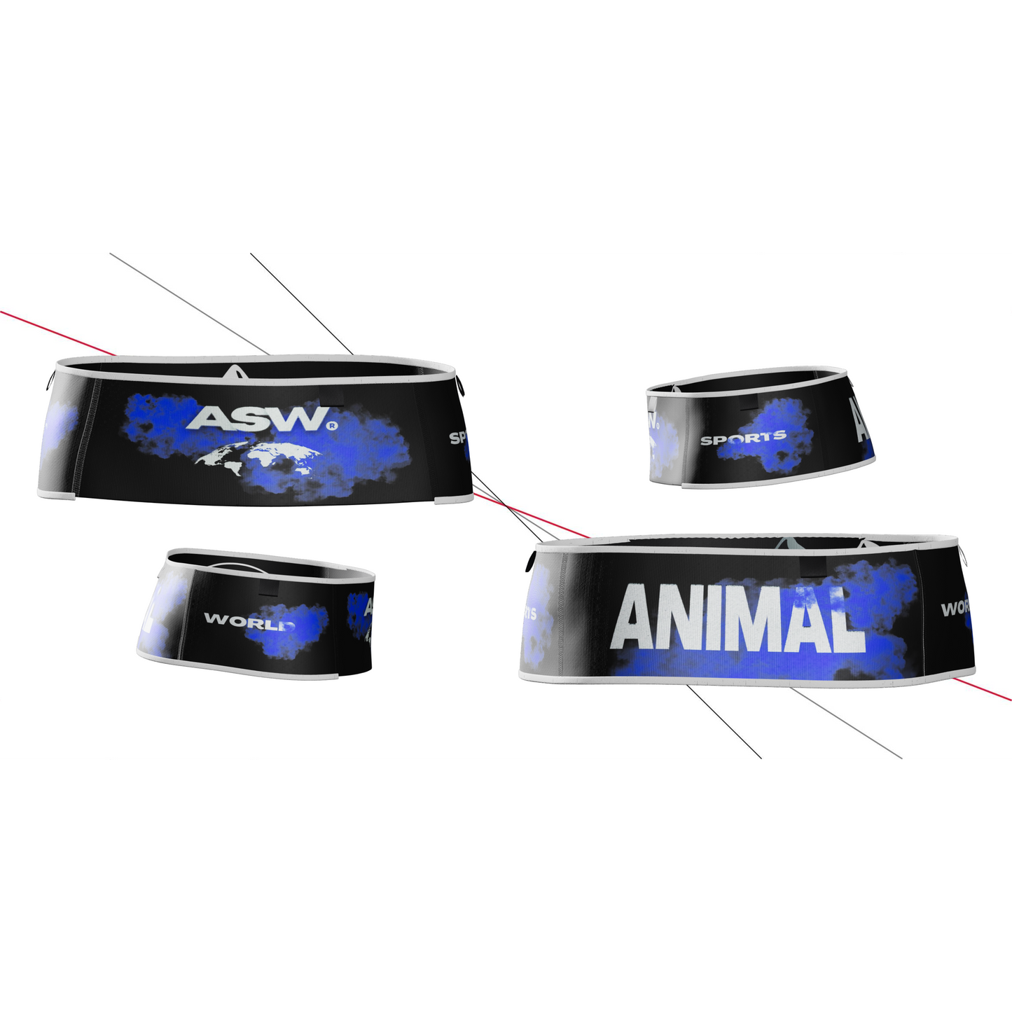 Reversible technical running/trail belt - ALPINE ADRENALINE 