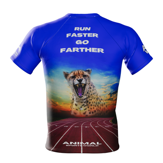 Camiseta técnica manga corta unisex running